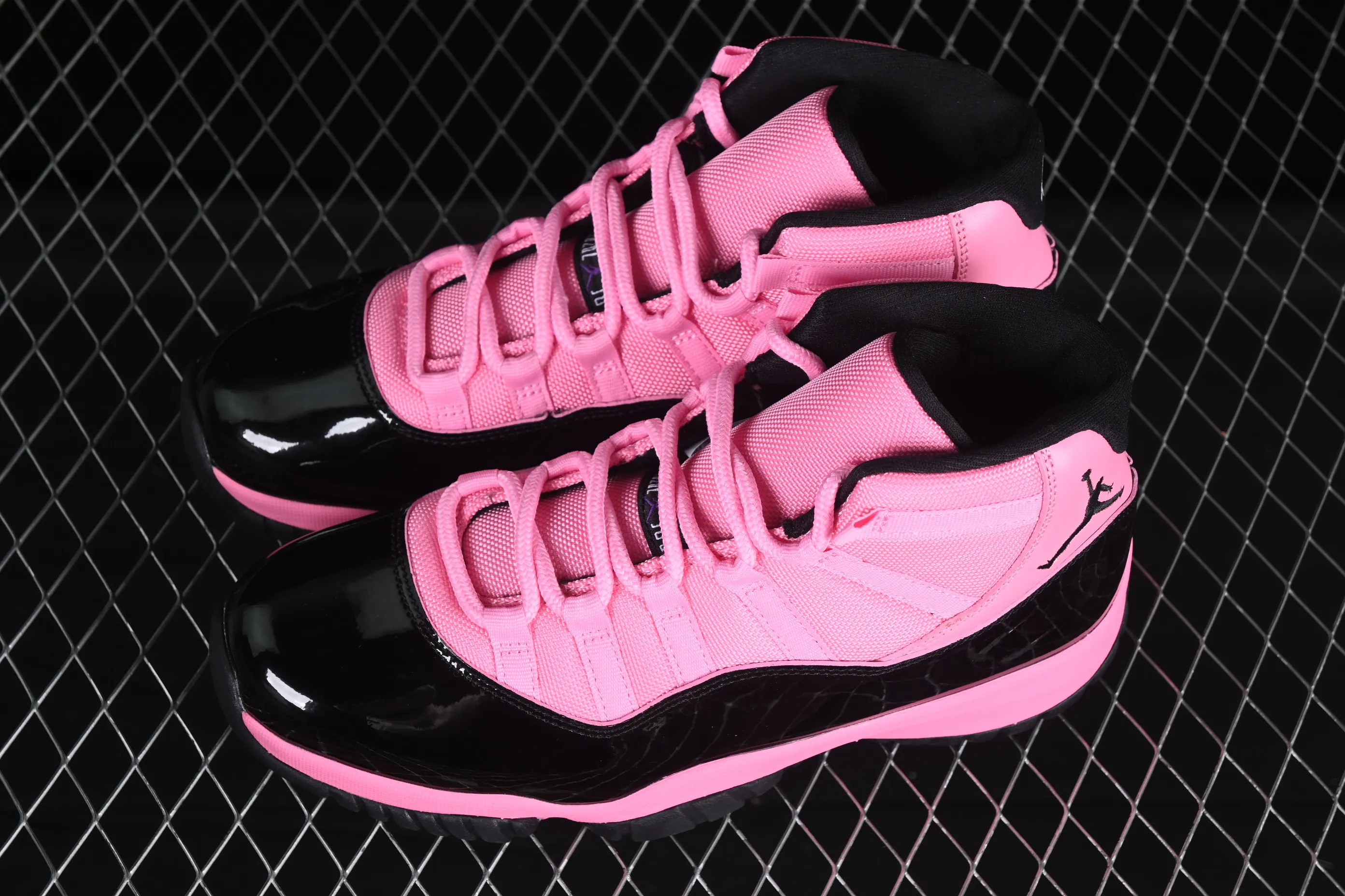 All categories Air Jordan Jordan series basketball shoes Air Jordan 11 Air Jordan 11 Retro AJ11 Joe 11 black powder high-top basketball shoes CT8012-500